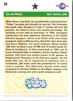 1992 Upper Deck Minors Calvin Reese #70