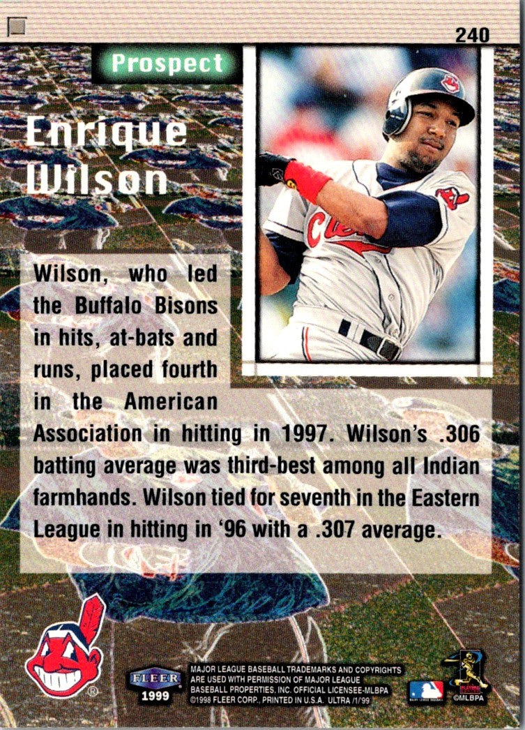 1999 Ultra Enrique Wilson