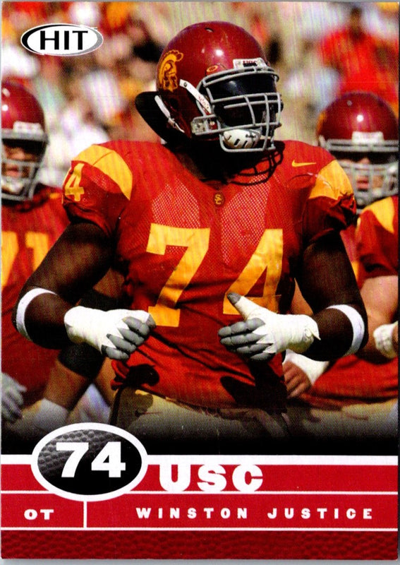 2006 SAGE HIT Winston Justice #37