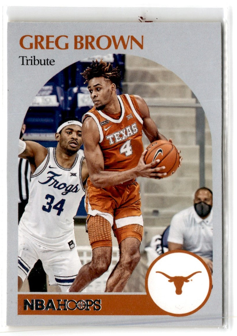 2021 Panini Chronicles Draft Picks Greg Brown III