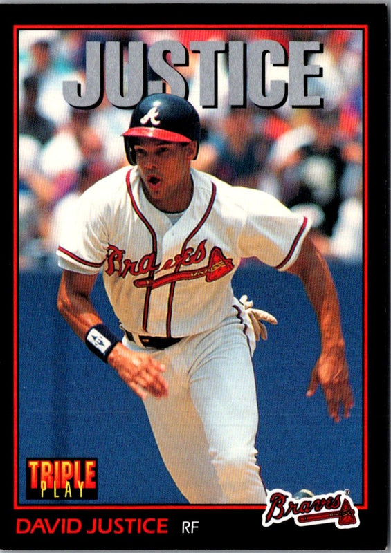 1993 Triple Play David Justice #249