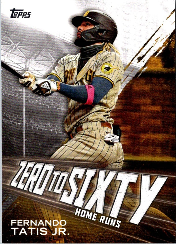 2021 Topps Zero to Sixty Fernando Tatis Jr. #ZTS-20