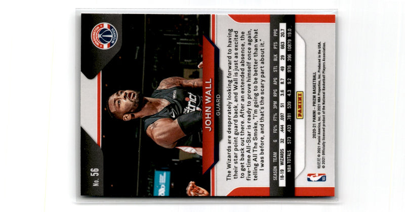 2020 Panini Prizm John Wall
