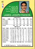 1990 Hoops Jim Paxson #46