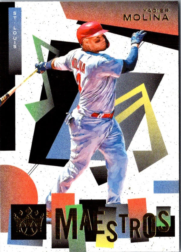 2022 Panini Diamond Kings Maestros Yadier Molina #M-7