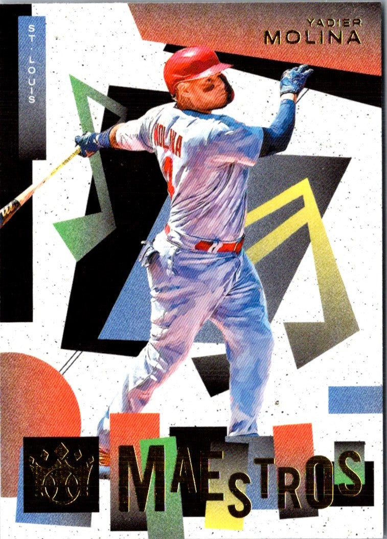 2022 Panini Diamond Kings Maestros Yadier Molina