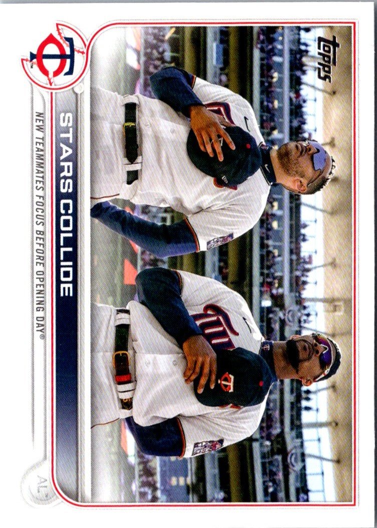 2022 Topps Update Stars Collide (Carlos Correa/Byron Buxton)