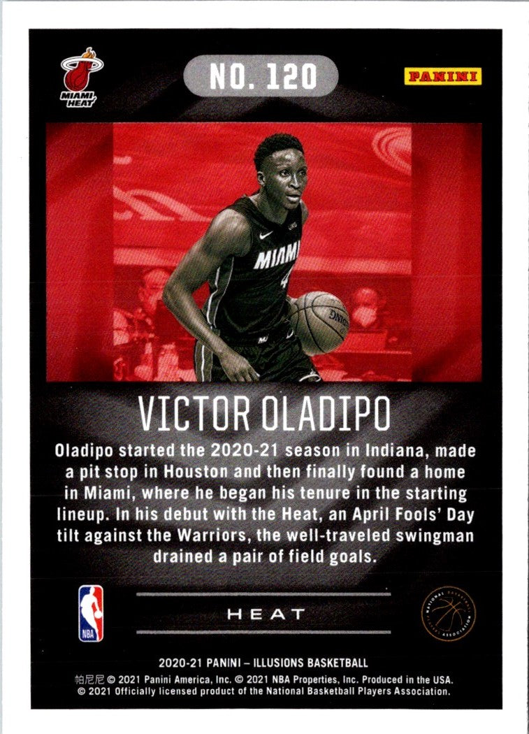 2020 Panini Illusions Asia Red Victor Oladipo