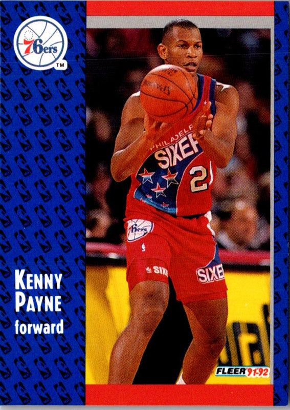 1991 Fleer Kenny Payne #336