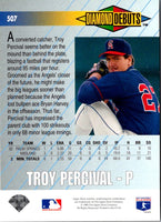 1993 Upper Deck Gold Hologram Troy Percival #507