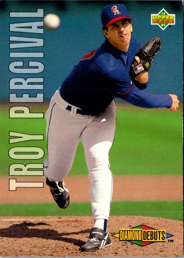 1993 Upper Deck Gold Hologram Troy Percival #507