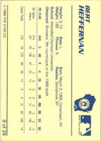 1989 Star Beloit Brewers I Bert Heffernan #9
