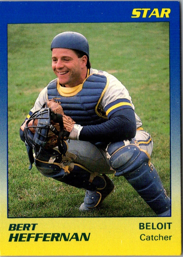 1989 Star Beloit Brewers I Bert Heffernan #9