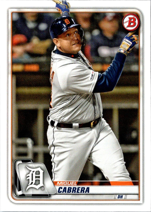 2020 Bowman Miguel Cabrera #93