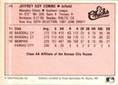 1990 ProCards A and AA Jeff Conine