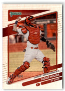 2021 Donruss Career Stat Line Yadier Molina