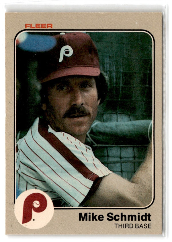 1983 Fleer Mike Schmidt #173