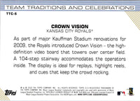 2020 Topps Opening Day Team Traditions and Celebrations Crown Vision #TTC-6