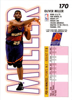 1993 Fleer Oliver Miller #170