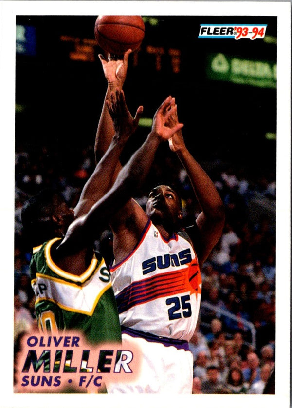 1993 Fleer Oliver Miller #170