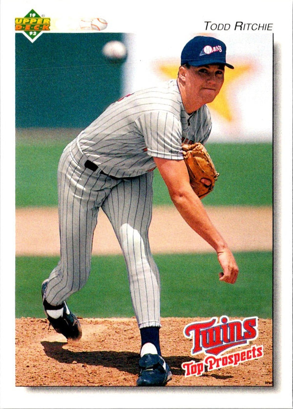 1992 Upper Deck Minors Todd Ritchie #106