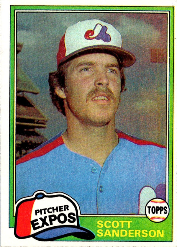 1981 O-Pee-Chee Scott Sanderson #235