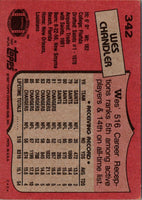 1987 Topps Wes Chandler #342