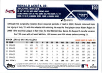 2023 Topps Ronald AcuÃ±a Jr. #150