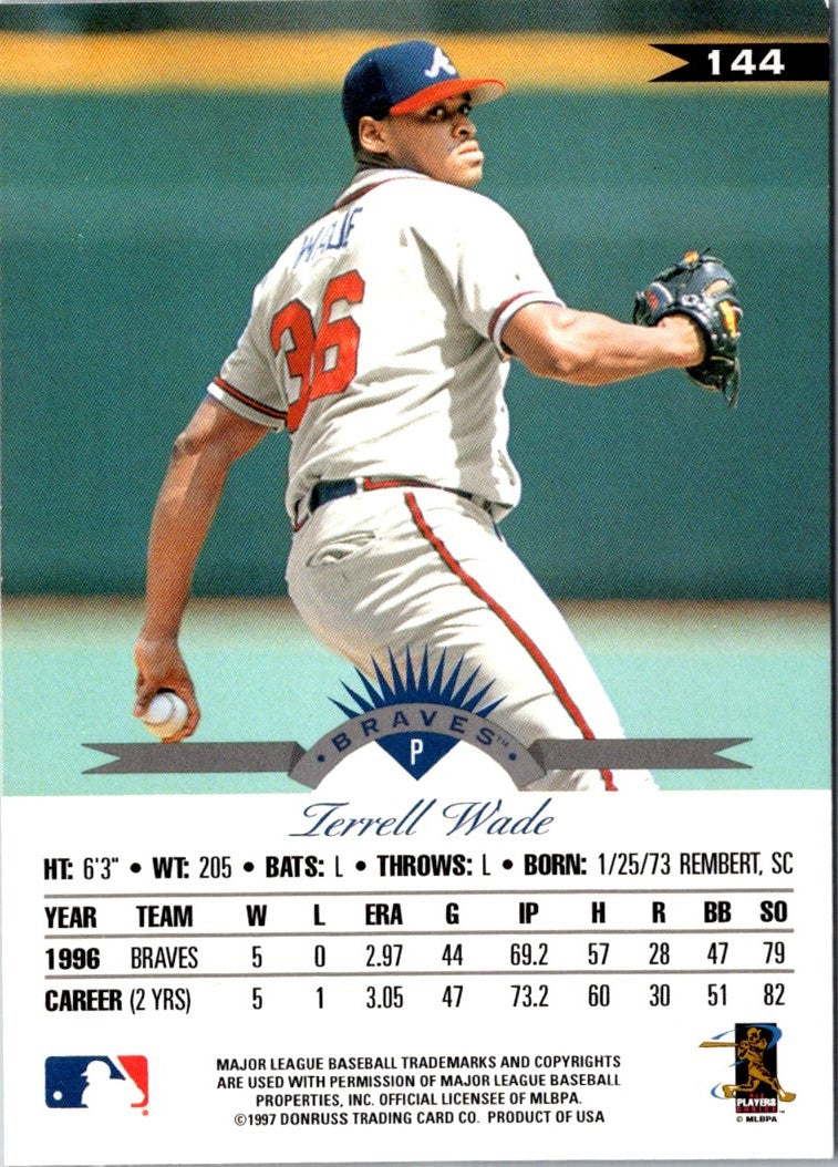 1997 Leaf Terrell Wade
