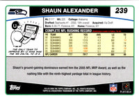 2006 Topps Shaun Alexander #239