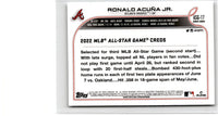2022 Topps Update 2022 MLB All-Star Game Ronald AcuÃ±a Jr. #ASG-17