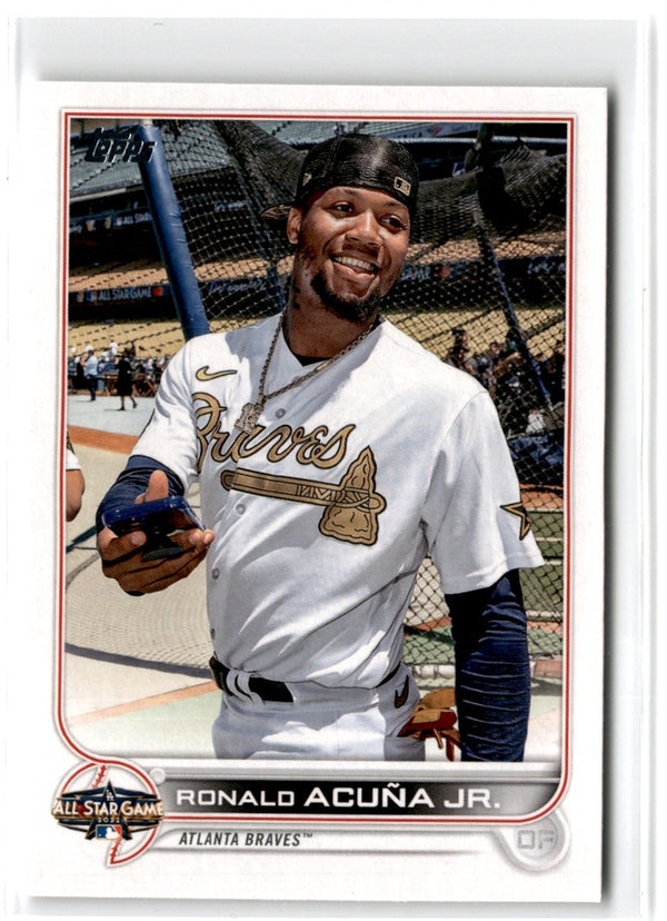 2022 Topps Update 2022 MLB All-Star Game Ronald AcuÃ±a Jr. #ASG-17