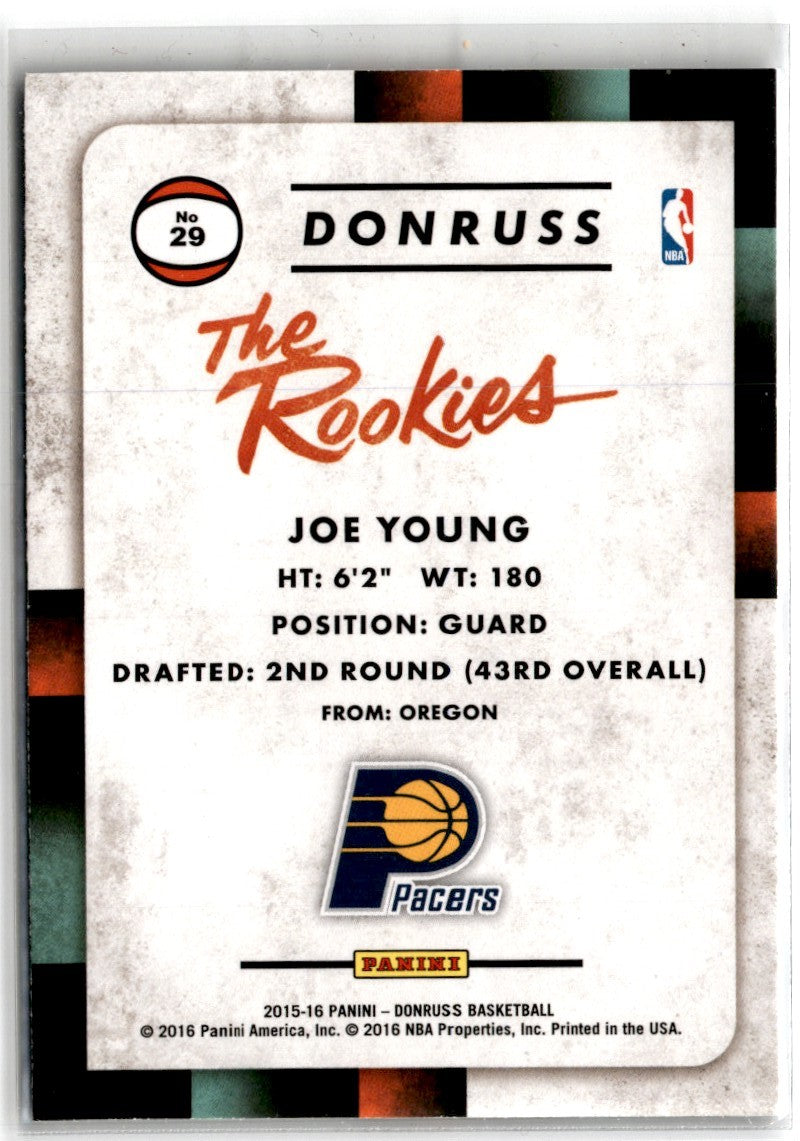 2015 Donruss The Rookies Joe Young