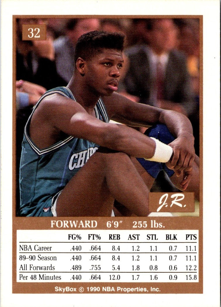 1990 SkyBox J.R. Reid