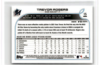 2022 Topps Chrome Trevor Rogers #15