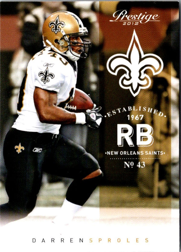 2012 Panini Prestige Darren Sproles #118