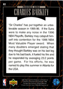 1995 Upper Deck Predictors MVP Exchange Charles Barkley