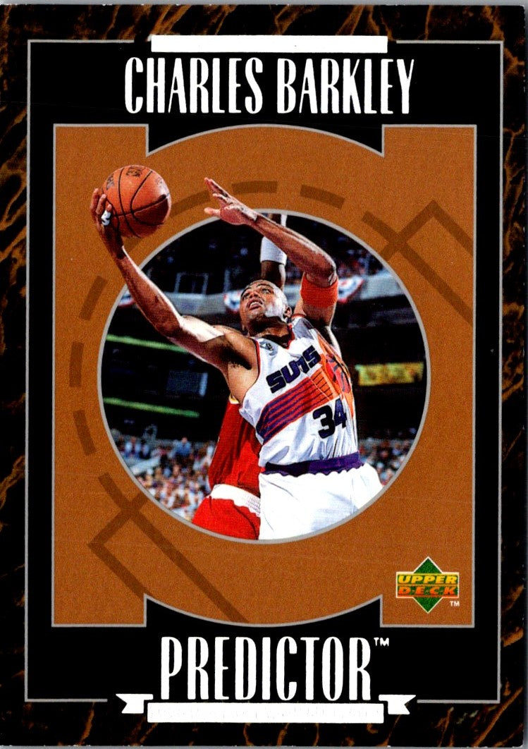 1995 Upper Deck Predictors MVP Exchange Charles Barkley