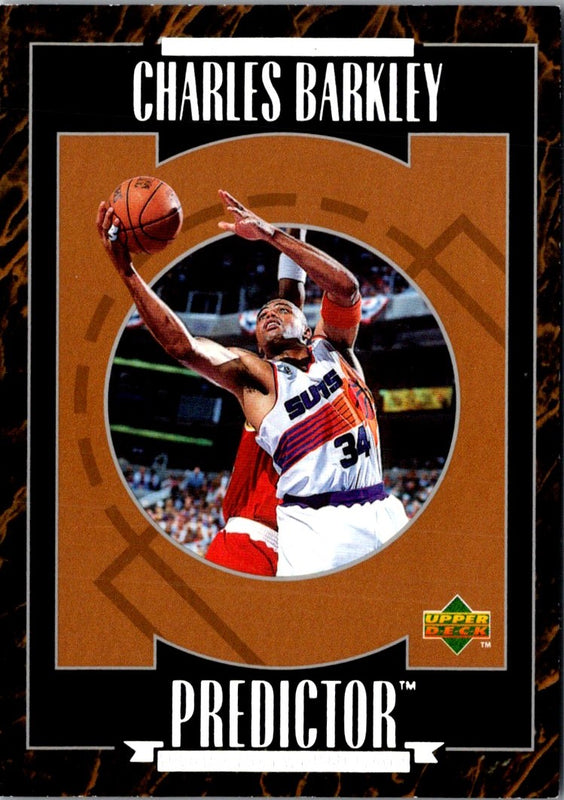 1995 Upper Deck Predictors MVP Exchange Charles Barkley #R7