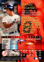 1996 Flair Gold Randy Velarde #44