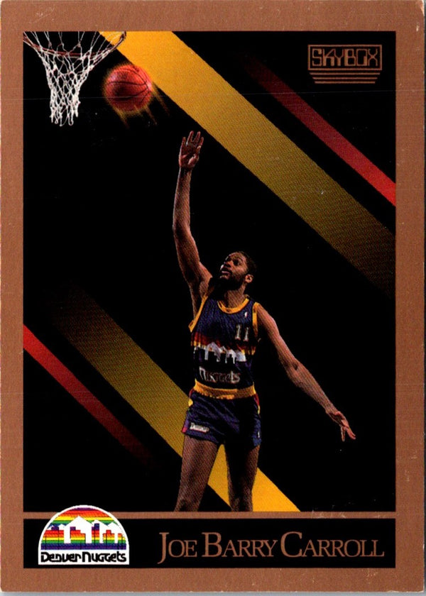 1990 SkyBox Joe Barry Carroll #72