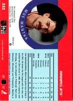 1990 Pro Set Moe Mantha #332