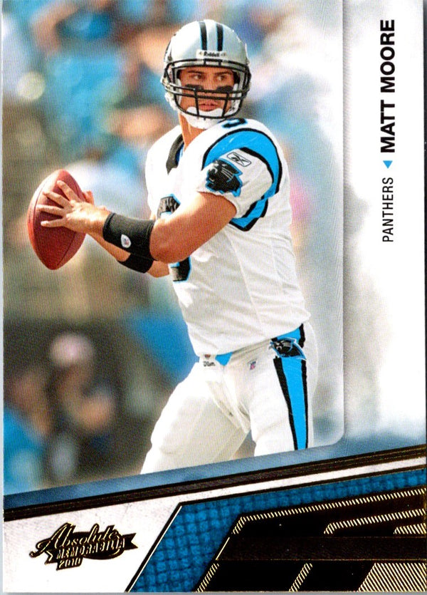 2010 Panini Absolute Memorabilia Matt Moore #14