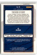 2021 Panini Diamond Kings Blue Trevor Story