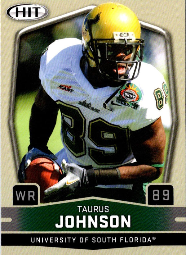 2009 SAGE HIT Glossy Taurus Johnson #39