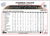 2022 Topps Andrew Young #404