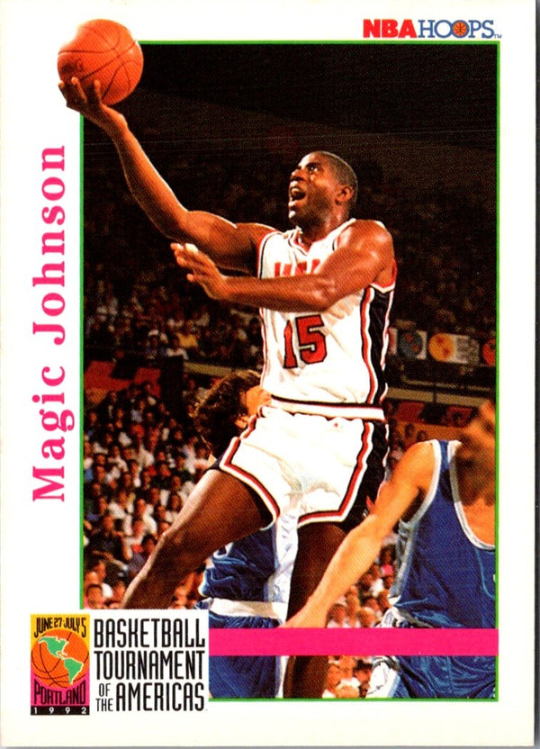 1992 Hoops Magic Johnson #340