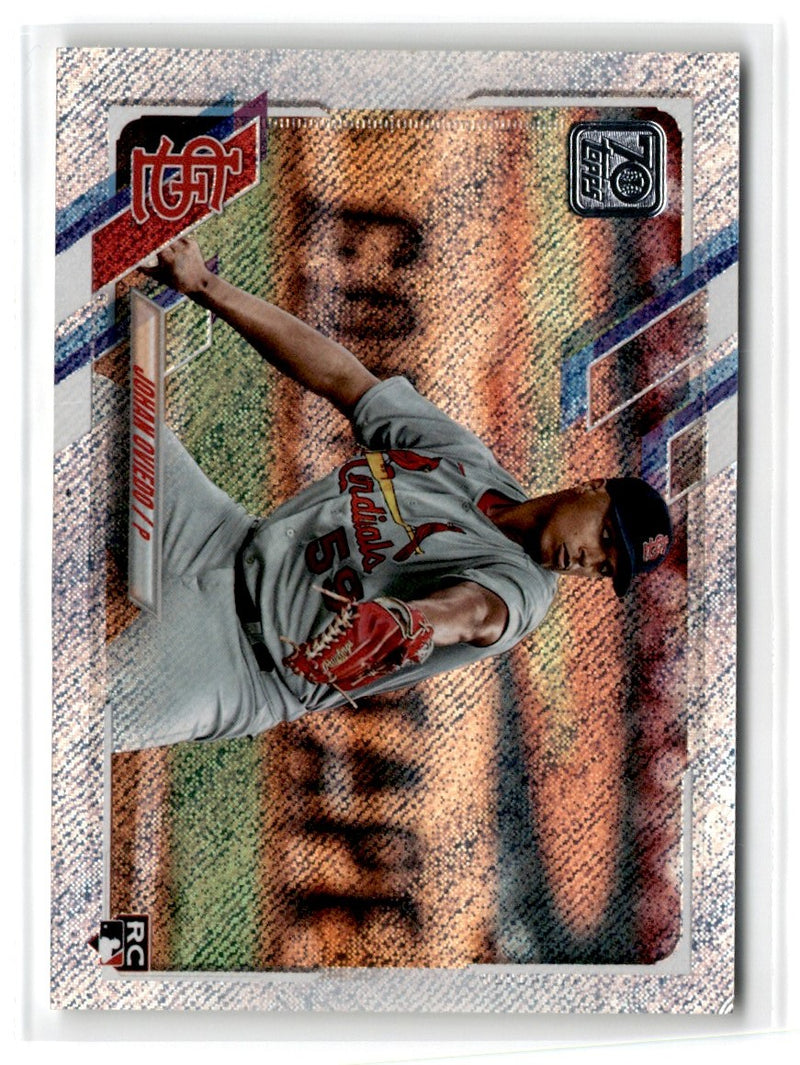 2021 Topps Foilboard (Walmart) Johan Oviedo