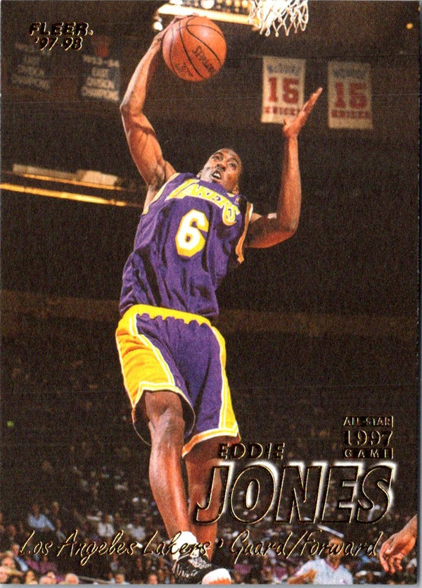 1997 Fleer Traditions Crystal Eddie Jones #246