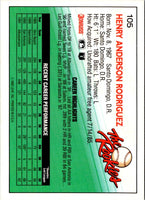 1992 Donruss The Rookies Henry Rodriguez #105